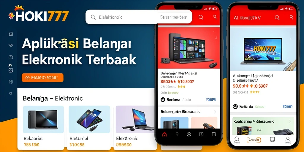 Antarmuka HOKI777 yang menarik dan fungsional untuk belanja elektronik.