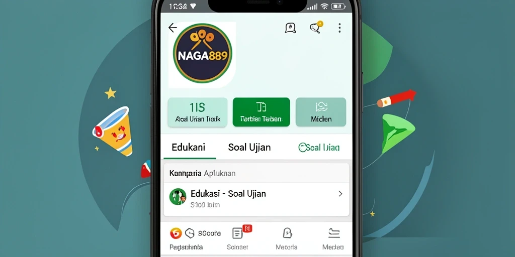 Interface pengguna NAGA889 yang interaktif dan menarik.